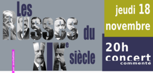 Les Russes du XIXe siècle – concert-commenté conçu et présenté par Benoît Duteurtre