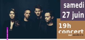 « RENDEZ-VOUS A PARIS » – Quatuor Ebène, Renaud Capuçon et Nicholas Angelich